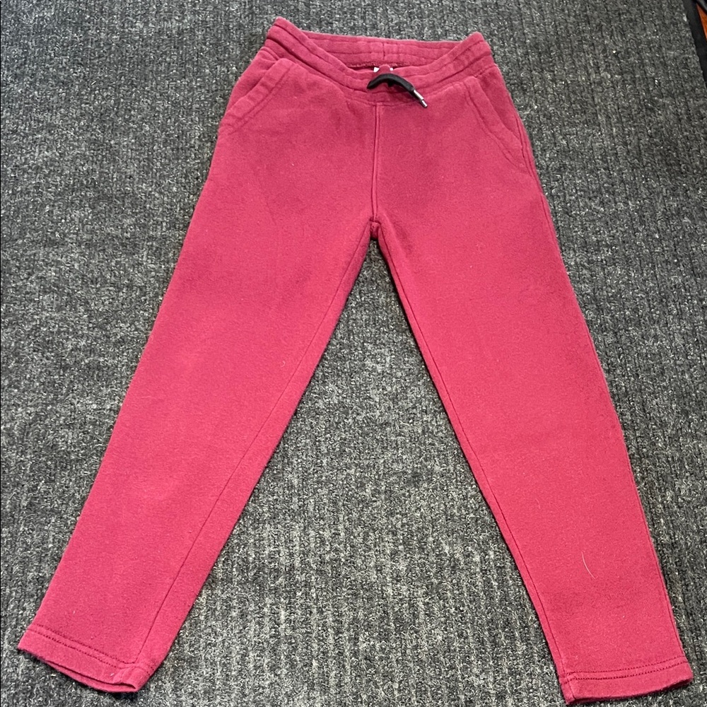 Old Navy Kids Burgundy Joggers size M (8)